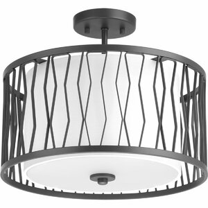 Debcoe 3-Light Semi Flush Mount