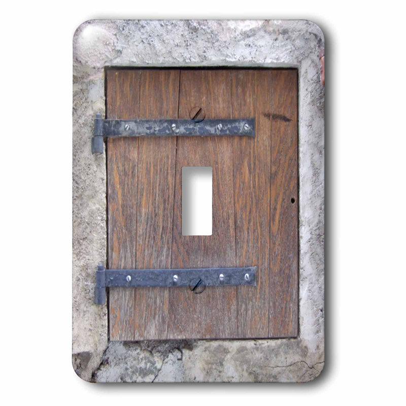 3drose Trap Door 1 Gang Toggle Light Switch Wall Plate Wayfair