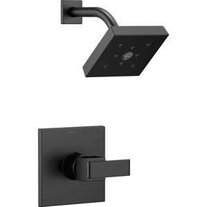 17 Series Monitor Pressure Balance Shower Faucet Trim with Monitor