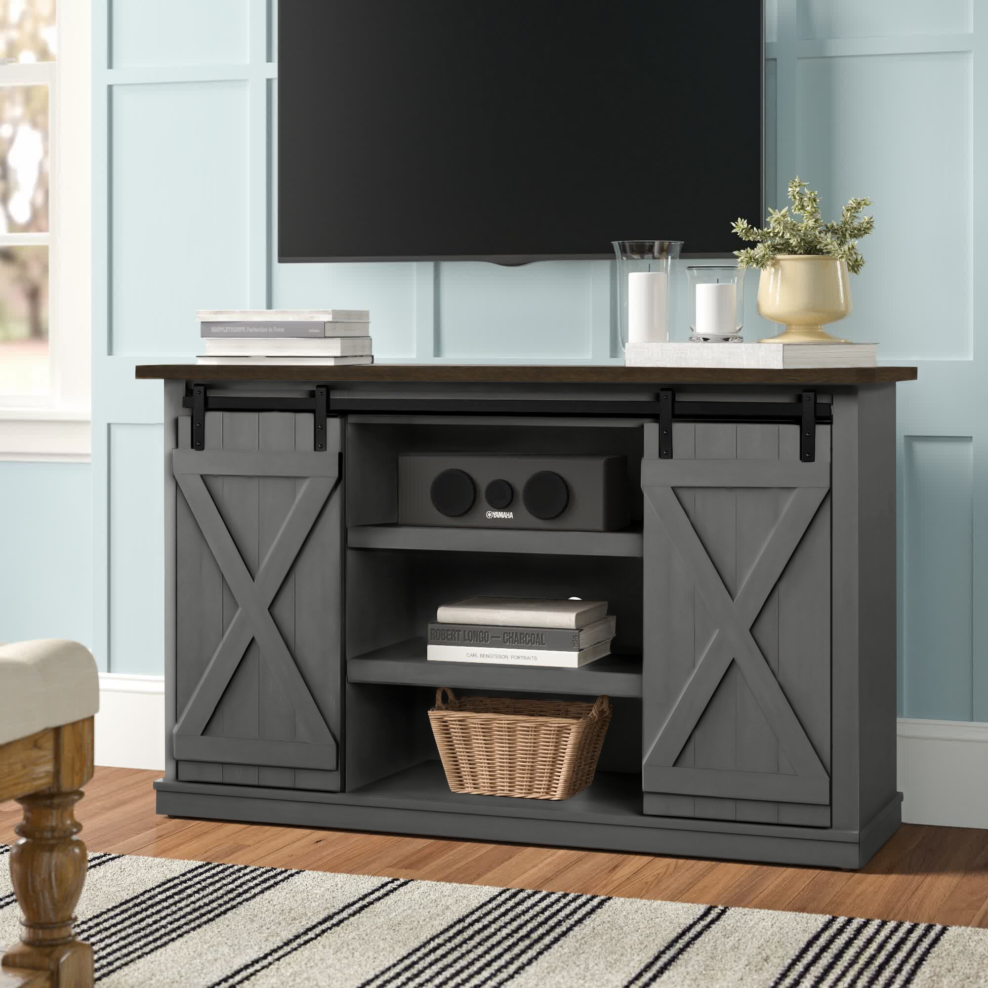 Crescent Solid Oak Dining Room Furniture Small Storage Sideboard