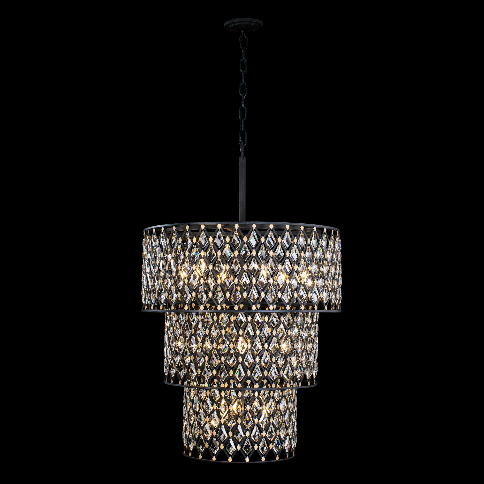 Varaluz Windsor 13-Lt 3-Tier Crystal Chandelier | Wayfair