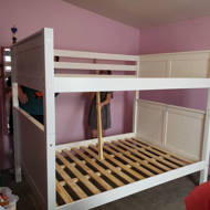 amani full over full bunk bed with trundle
