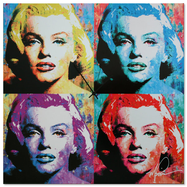 East Urban Home Walland Marilyn Monroe Colorful Urban Pop Art Wall