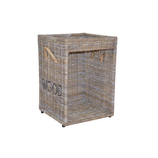 Rattan Basket Storage Unit Wayfair Co Uk Rattan Wood Basket