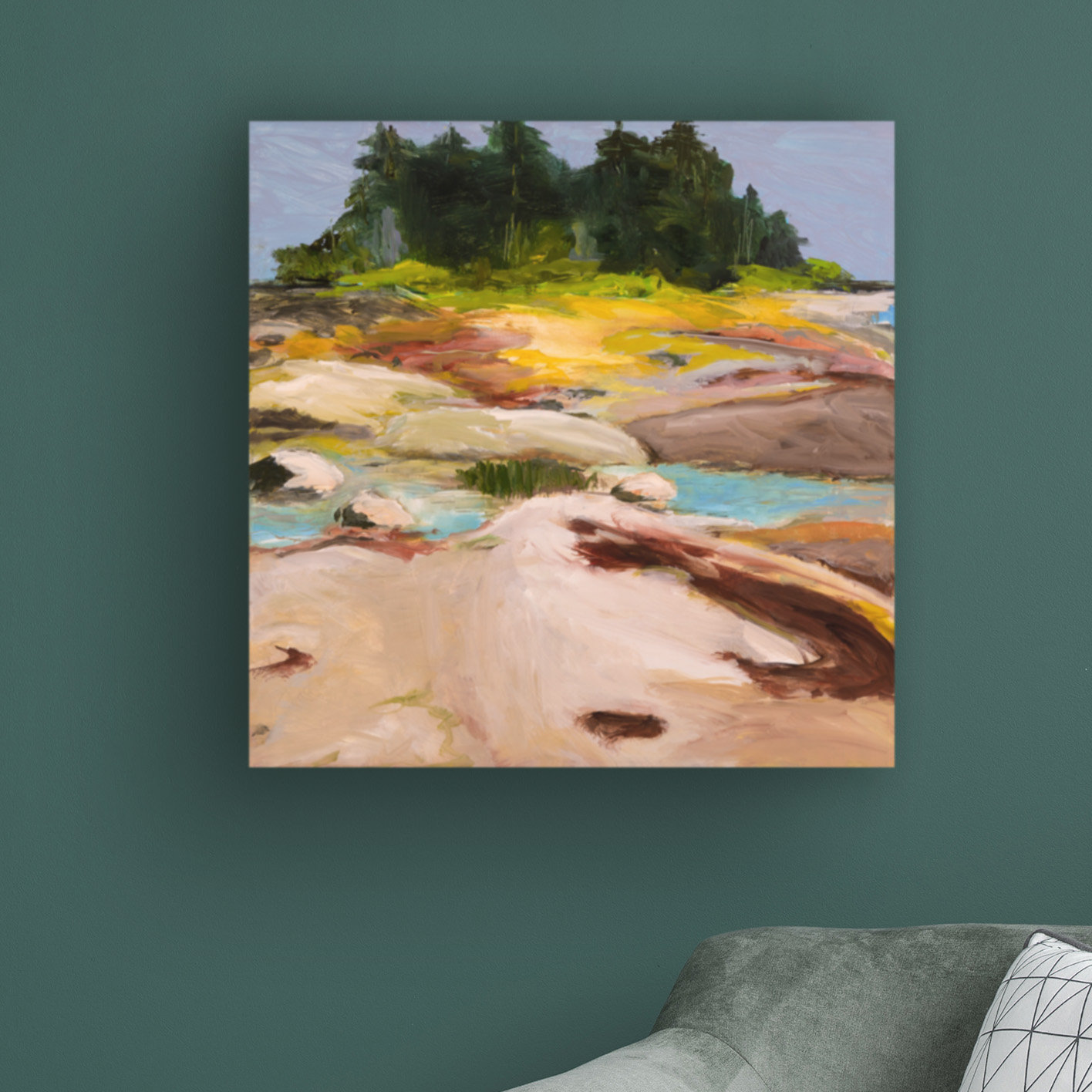 Millwood Pines Secret Place By Martha Wakefield - Wrapped Canvas Painting | Wayfair