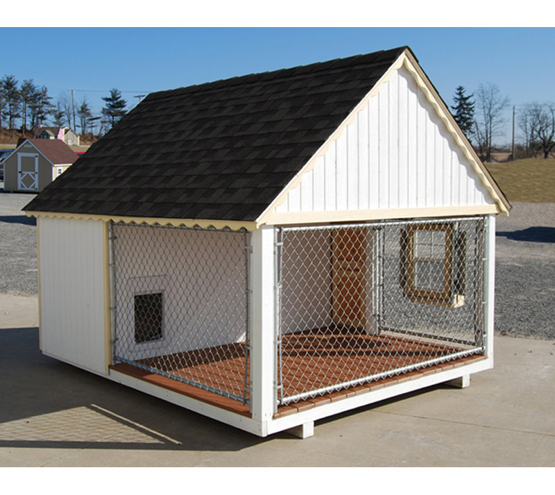 Little Cottage Company Cape Cod Cozy Cottage Kennel Dog House Wayfair