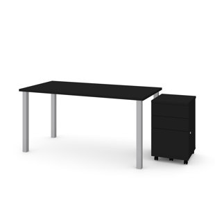 Go to store & view more images Symple Stuff Tyra 2 Piece Desk Office Suite