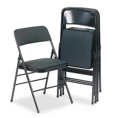 Bridgeport Fabric Padded Seat Back Low Folding Office Chair Fabric Padded Seat Back Low Folding Office Chair