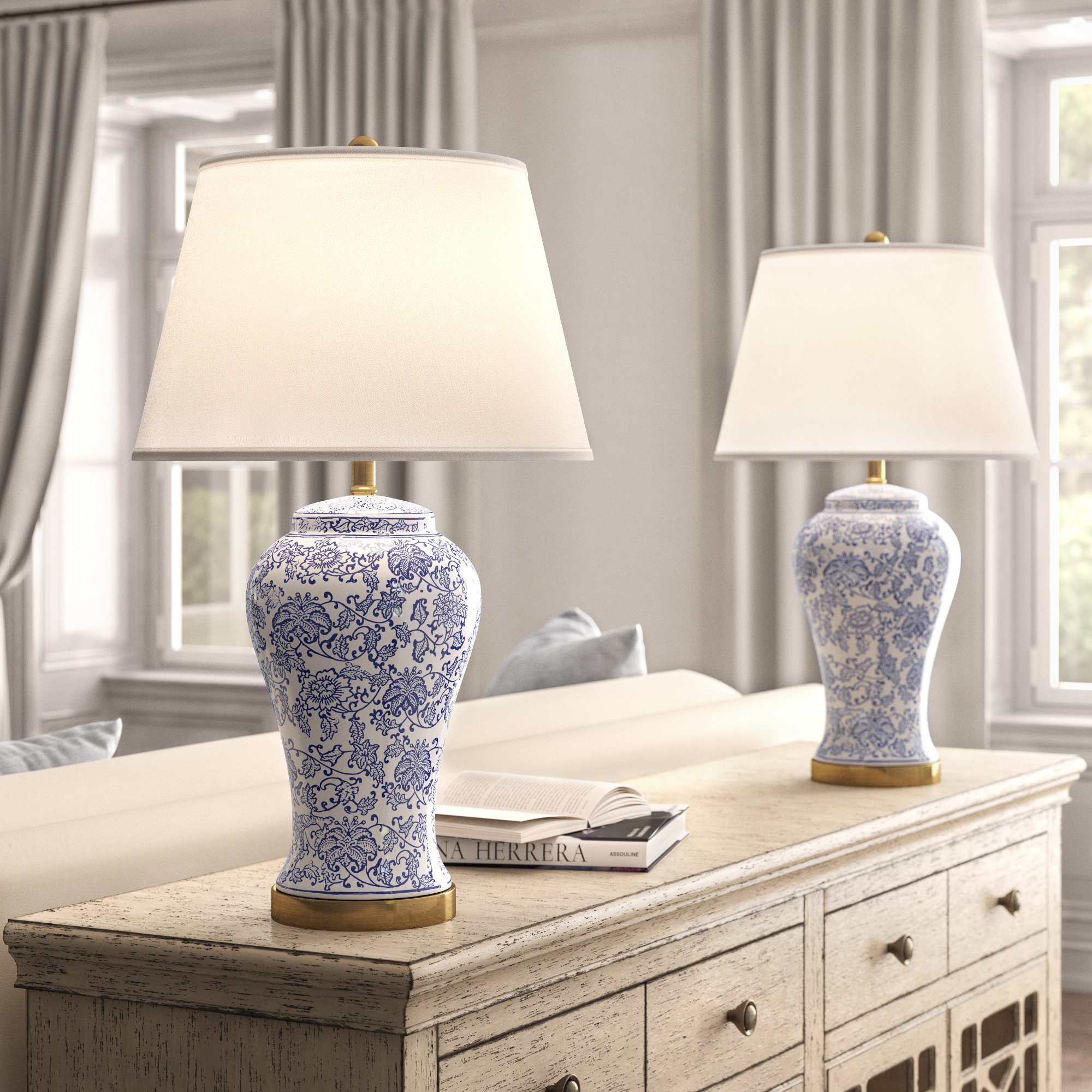 farmhouse bedside lamps