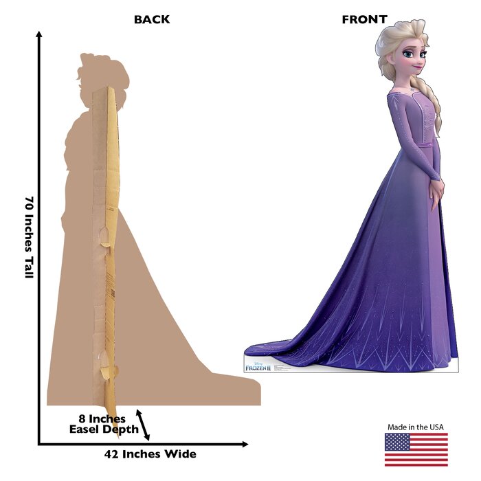 Elsa Collector S Edition Disney S Frozen Ii Cardboard Standup