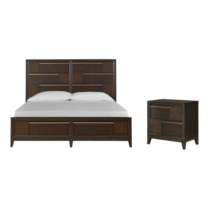 Modern Geometry Standard Configurable Bedroom Set