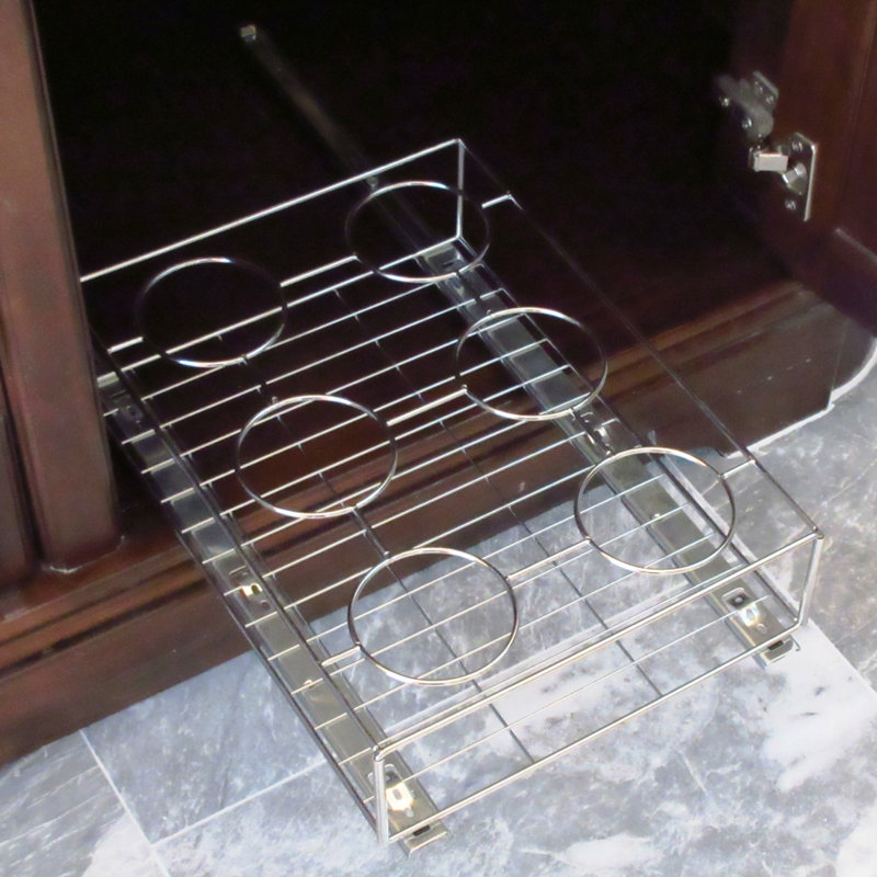 Pull Out Cabinet Shelf/Bath Bottle Organizer