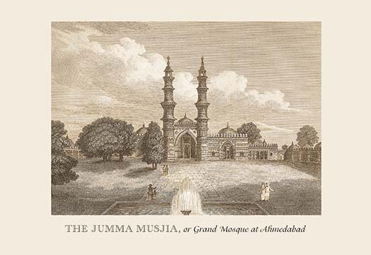 Buyenlarge The Jumma Musjia At Ahmedabad By Baron De Montalemert