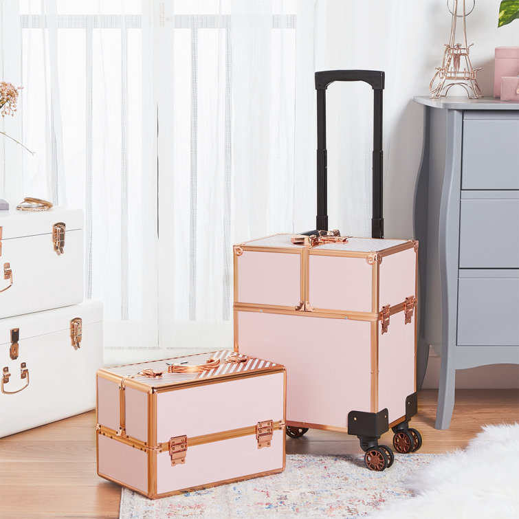 beauty trolley rose gold