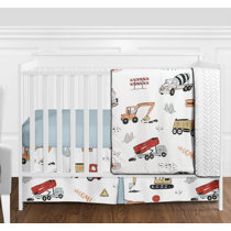 fire truck crib set