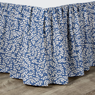 floral bed skirt king