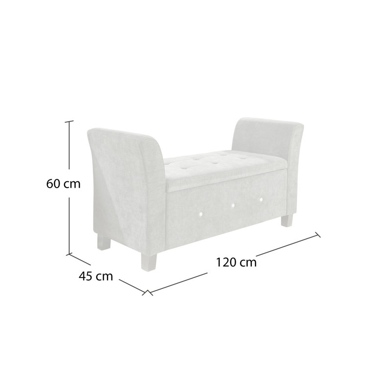 Andover Mills Clarissa Upholstered Storage Bedroom Bench Reviews Clarissa Upholstered Storage Bedroom Bench
