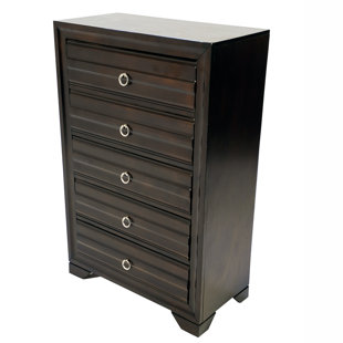 Go to store & view more images Hazelwood Home 5 Drawer Chest