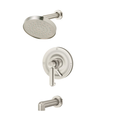 Museo Single Handle Tub And Shower Faucet Trim With Integral