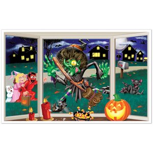 Halloween Crashing Witch Insta-View