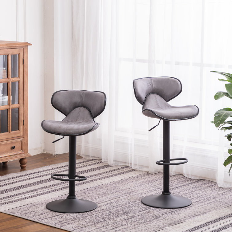 thibodeaux swivel adjustable height bar stool