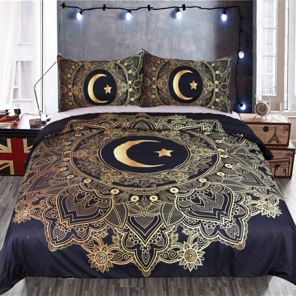 Homegoods Celestial Sun Moon 3d Duvet Cover Set Wayfair Ca