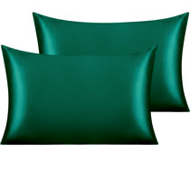 bright green pillow cases