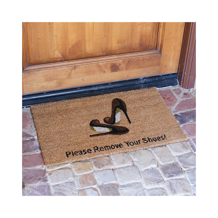 Red Barrel Studio Fordland Welcome And Please Remove Your Shoes 30
