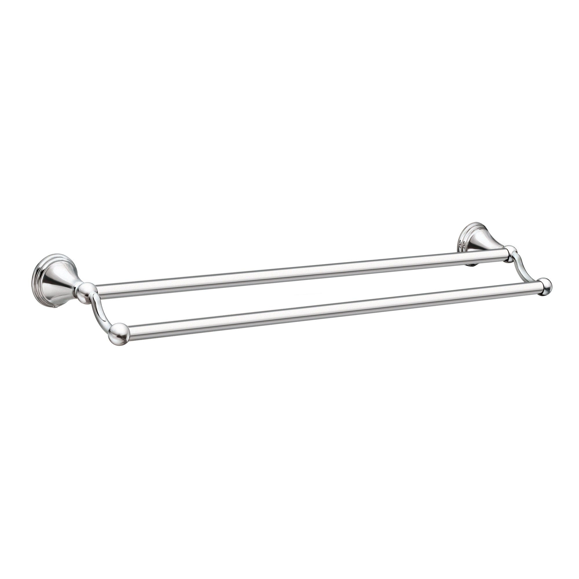 Chrome Moen DN8422CH Preston 24-Inch Bathroom Double Towel Bar