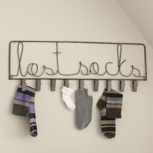 Lost Socks Wall Hooks