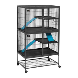 Ferret Nation Habitat Modular with Double Unit Cage