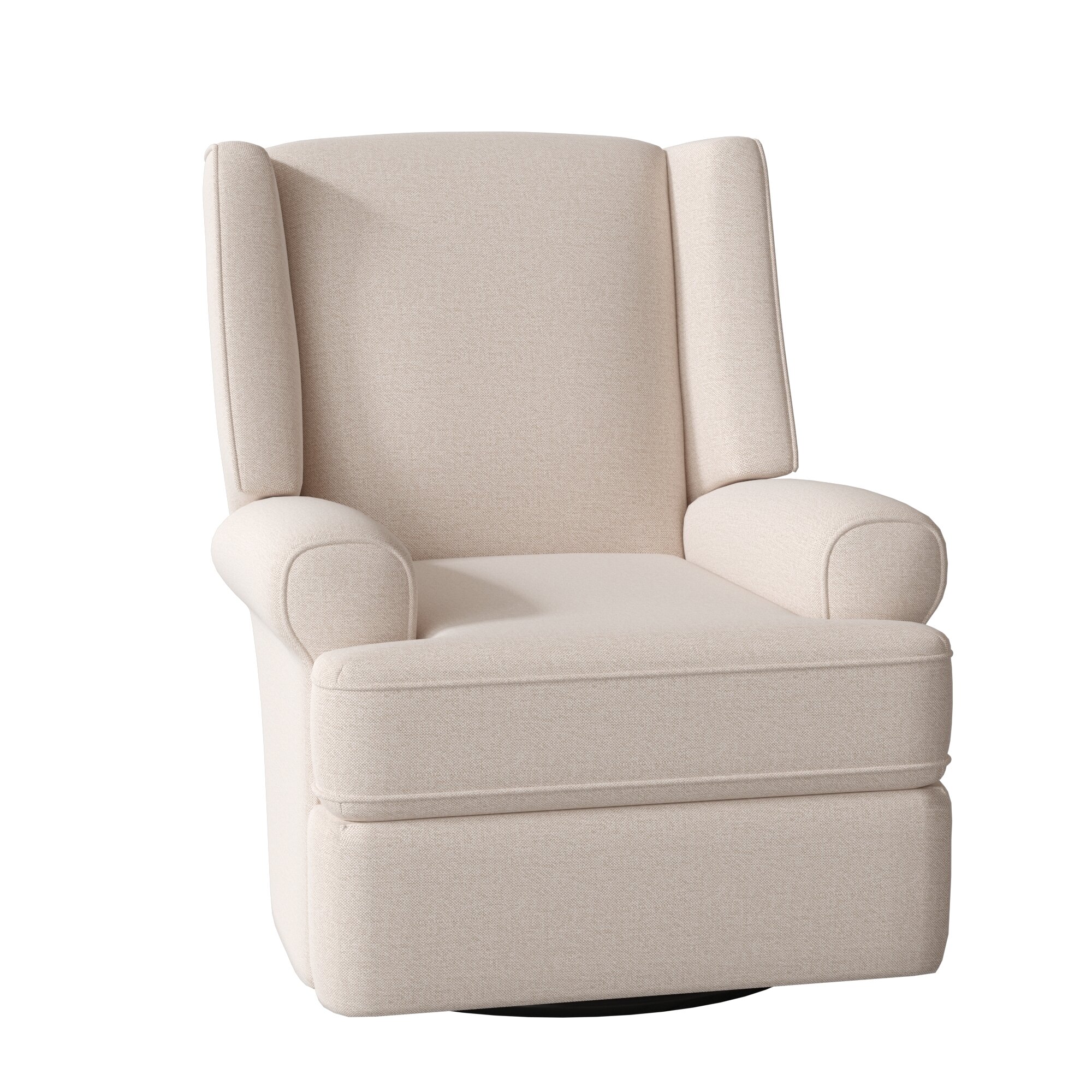 wingback recliner glider