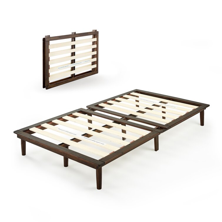 Zinus HBPBB-14Q Metal and Wood Platform Bed for sale online - eBay