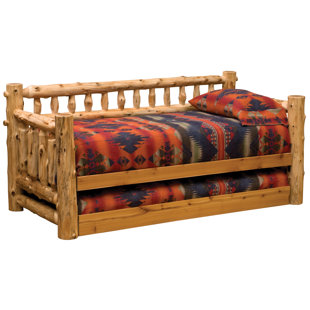 Traditional Cedar Log Daybed by Fireside Lodge Savings