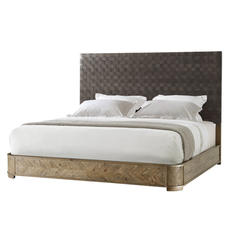 Theodore Alexander Echoes King Solid Wood And Upholstered Standard Bed Perigold