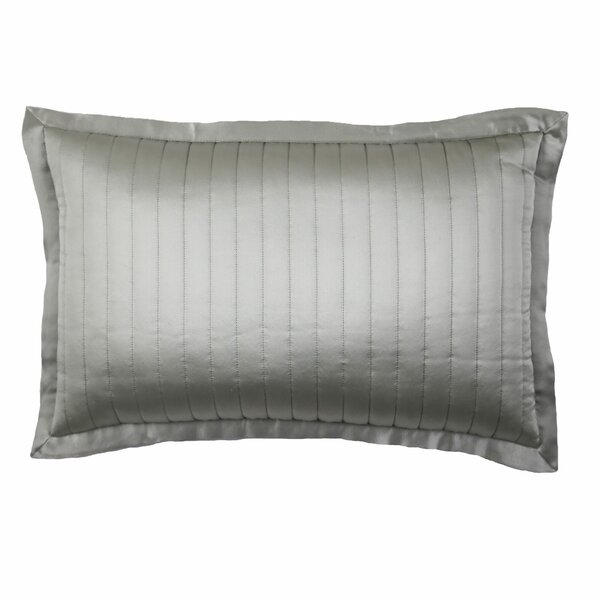 Ann Gish Quilted Silk Channel Pillow | Wayfair