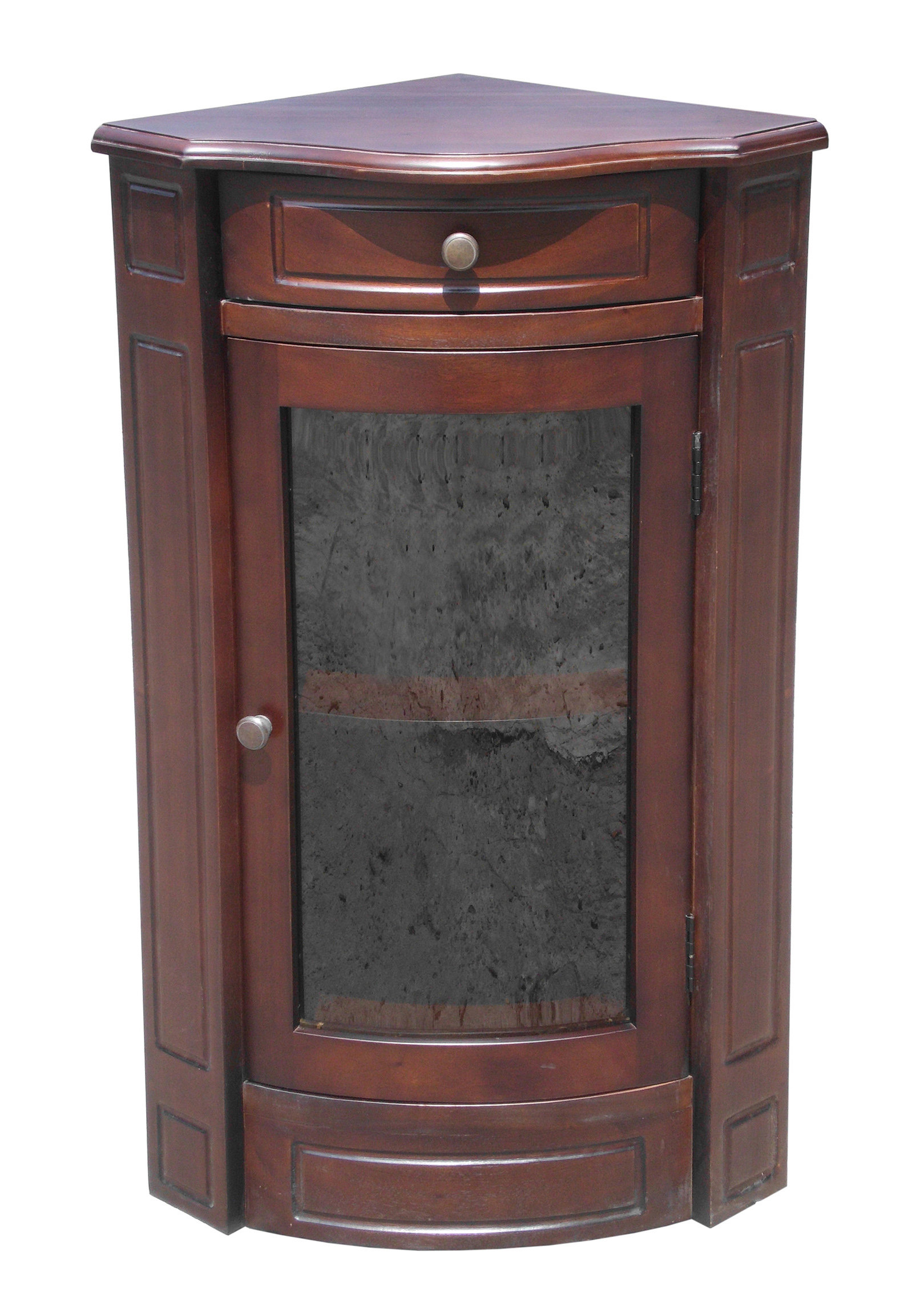 Charlton Home Merrell Short 1 Door Accent Cabinet Reviews