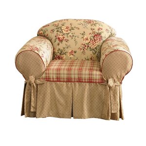 Lexington Club Box Cushion Armchair Slipcover