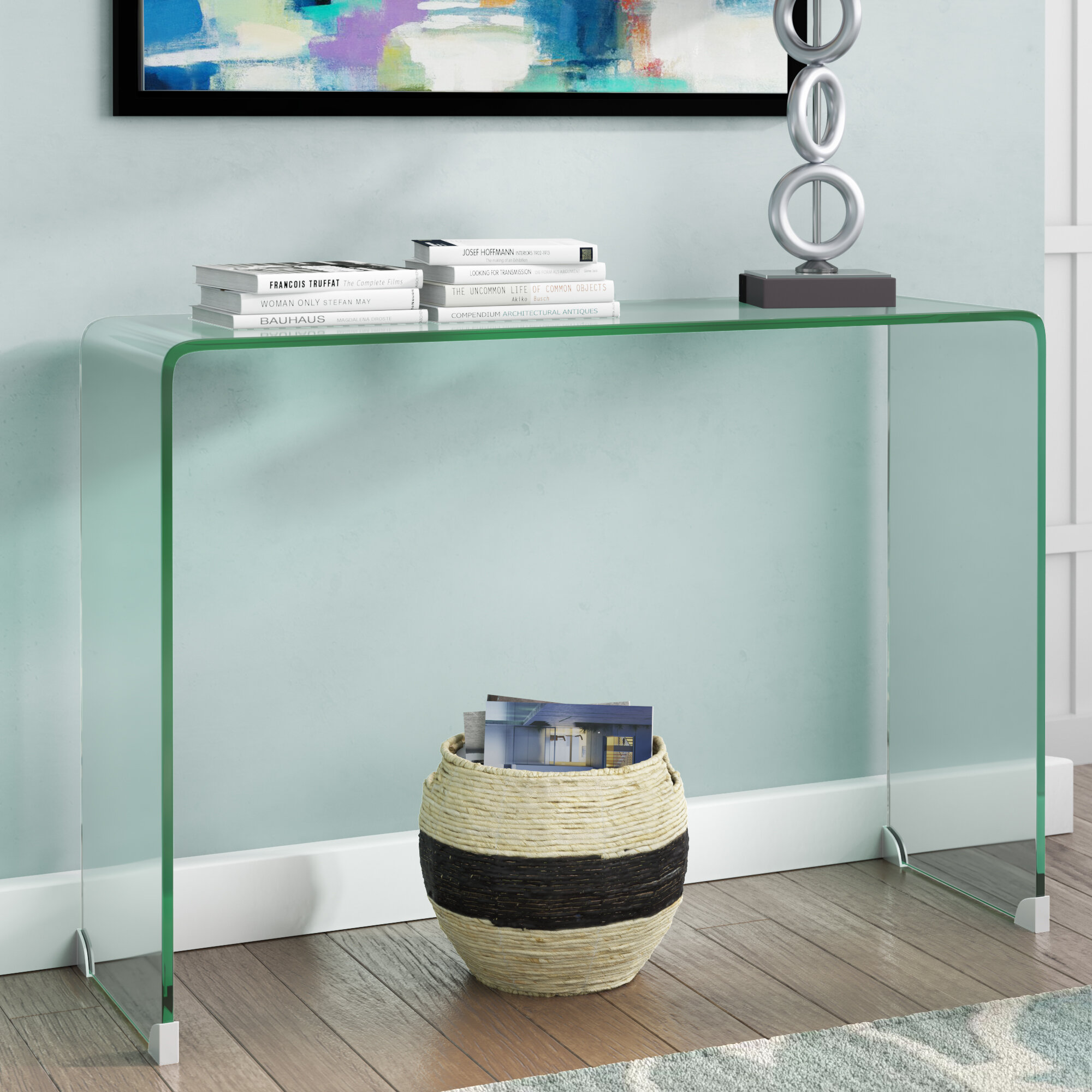 Ivy Bronx Haslemere 43.31'' Console Table & Reviews | Wayfair