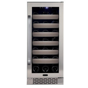 33 Bottle Elite Series Single Zone Convertible Wine Cooler by Whynter