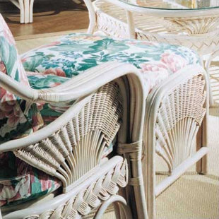 Go to store & view more images Close Out 1100 Surfwind Ottoman by South Sea Rattan