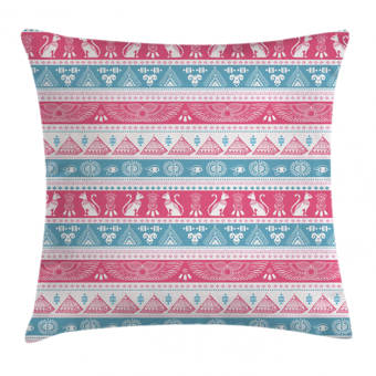 East Urban Home Pink Pebbles I Throw Pillow Wayfair