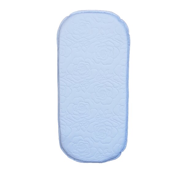 oval memory foam bassinet mattress