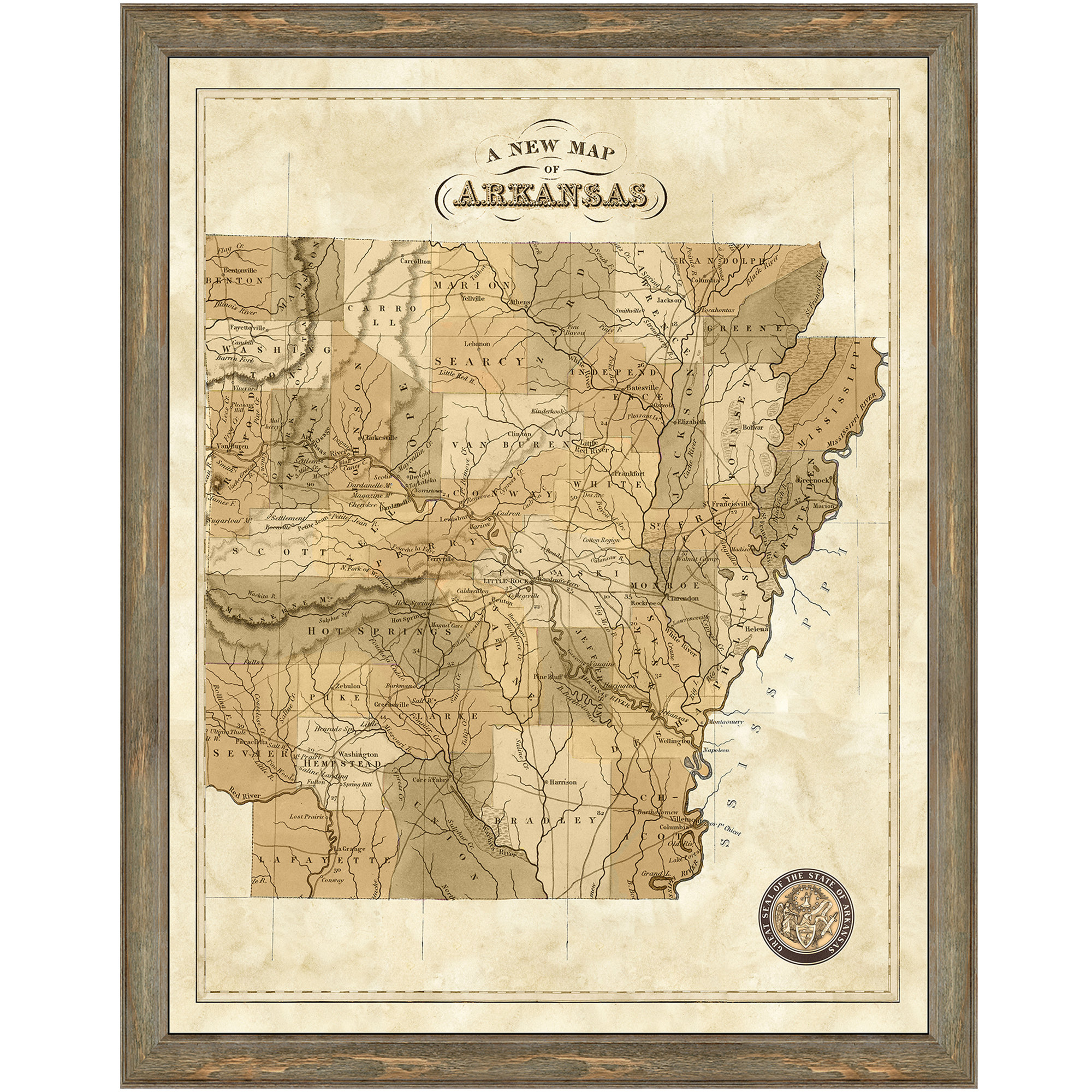 It is a picture of Printable Map of Arkansas with regard to elementary student maps This is a graphic of Printable Map of Arkansas with regard to elementary student maps