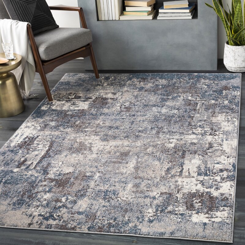 gray area rug 8x10