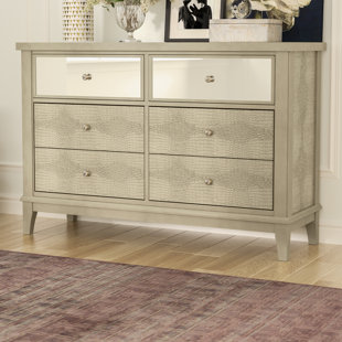 Clementina 6 Drawer Double Dresser by Willa Arlo Interiors