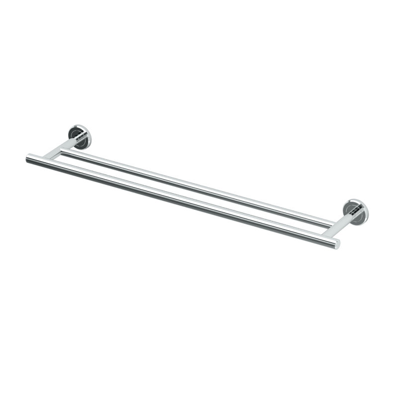 Gatco Latitude Ii Double 24 Wall Mounted Towel Bar Reviews