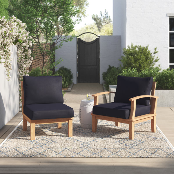 Outdoor Rocking Chair Set Joss Main Why choose between a rocker and adirondack chair when you can have the best of both in the moreno outdoor rocking chair. outdoor rocking chair set