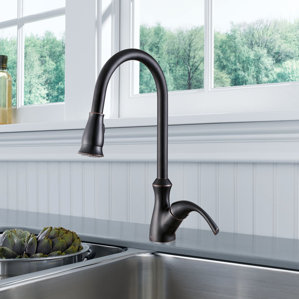 Ruvati Citadel Single Handle Kitchen Faucet with..