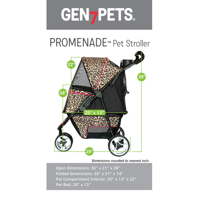 gen7 pet stroller promenade